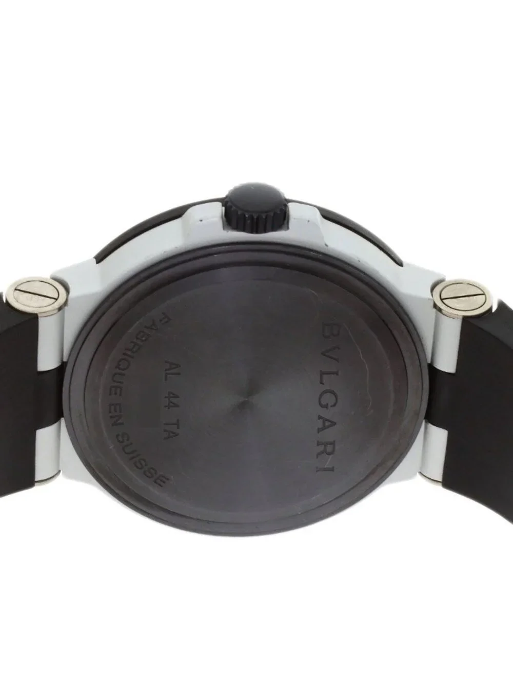 Bvlgari Diagono Aluminum Watch Rubber